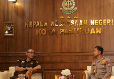 Kunjungan Kerja Ke Kejaksaan Negeri Kota Pasuruan, Kapolres Pasuruan Kota Perkokoh Sinergitas Penegakan Hukum