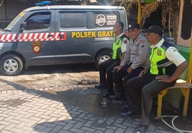 Patroli Dialogis Polsek Grati Sambangi Satpam, Perkuat Keamanan dan Cegah Kriminalitas