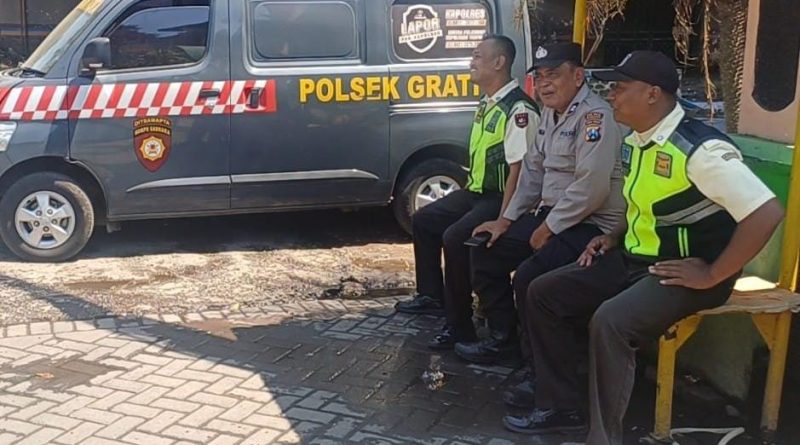 Patroli Dialogis Polsek Grati Sambangi Satpam, Perkuat Keamanan dan Cegah Kriminalitas