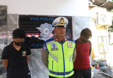 Polres Pelabuhan Tanjung Perak Beri Sangsi Tilang Pengemudi Truk Ugal-ugalan yang Viral di TikTok