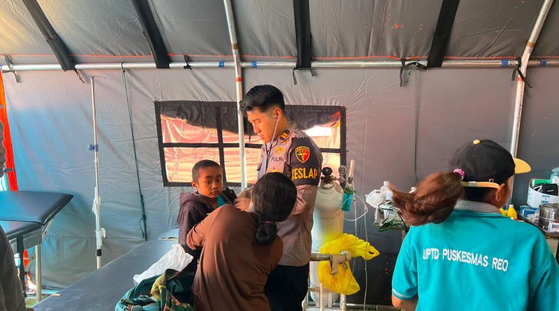 Follow Up Pasien, Tim Kesehatan Korbrimob Pastikan Kondisi Warga Terdampak Gempa Terpantau
