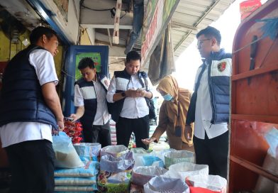 Satgas Pangan Polresta Sidoarjo Sidak Pasar, Pastikan Pasokan Bahan Pokok Aman dan Stabil
