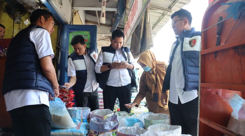 Satgas Pangan Polresta Sidoarjo Sidak Pasar, Pastikan Pasokan Bahan Pokok Aman dan Stabil